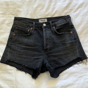 Agolde Parker Vintage Cut Off Short in Cash, Size 23